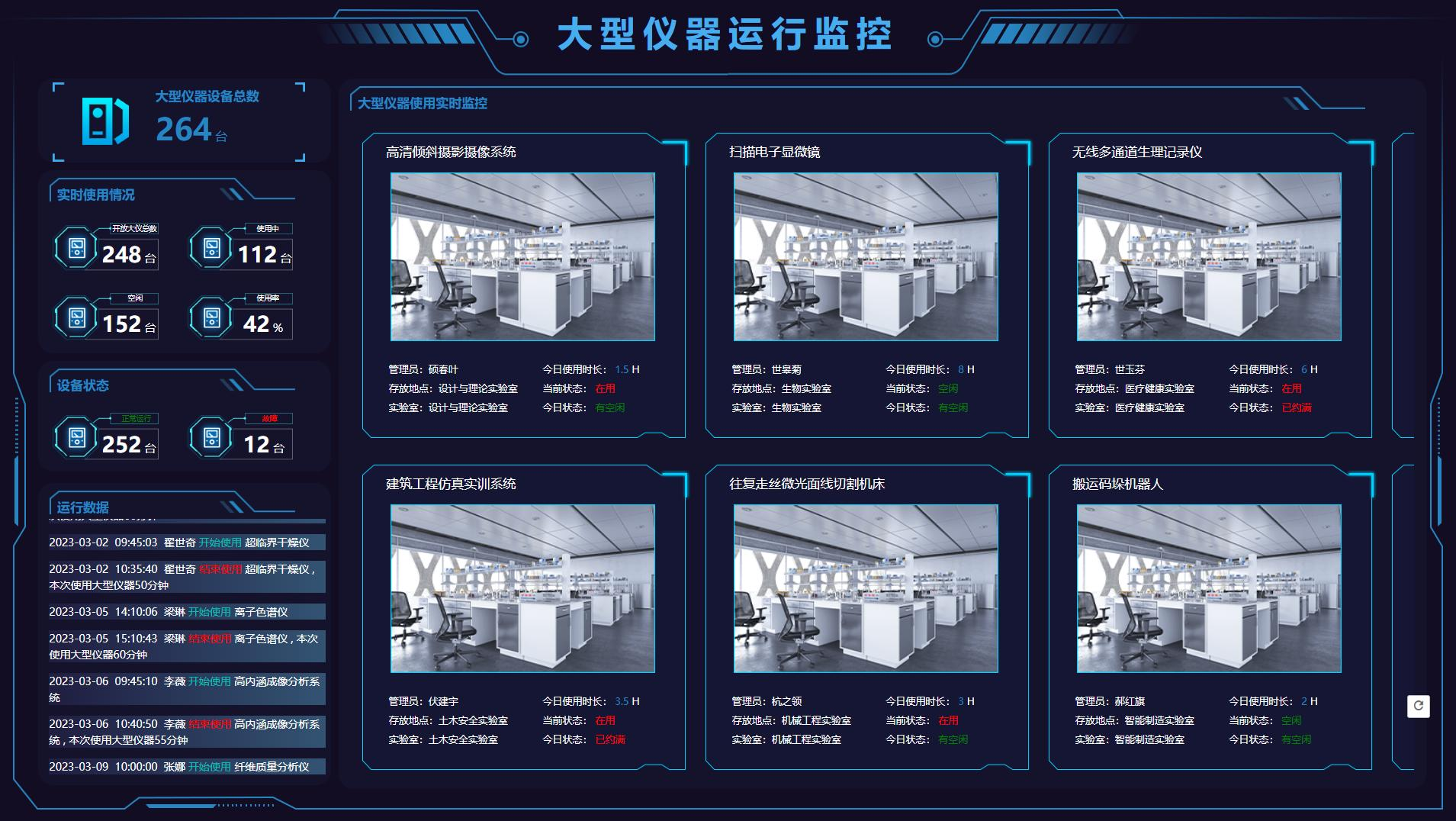 实验教学管理系统功能